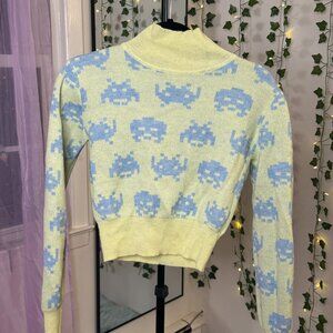 Space Invaders Zara Sweater